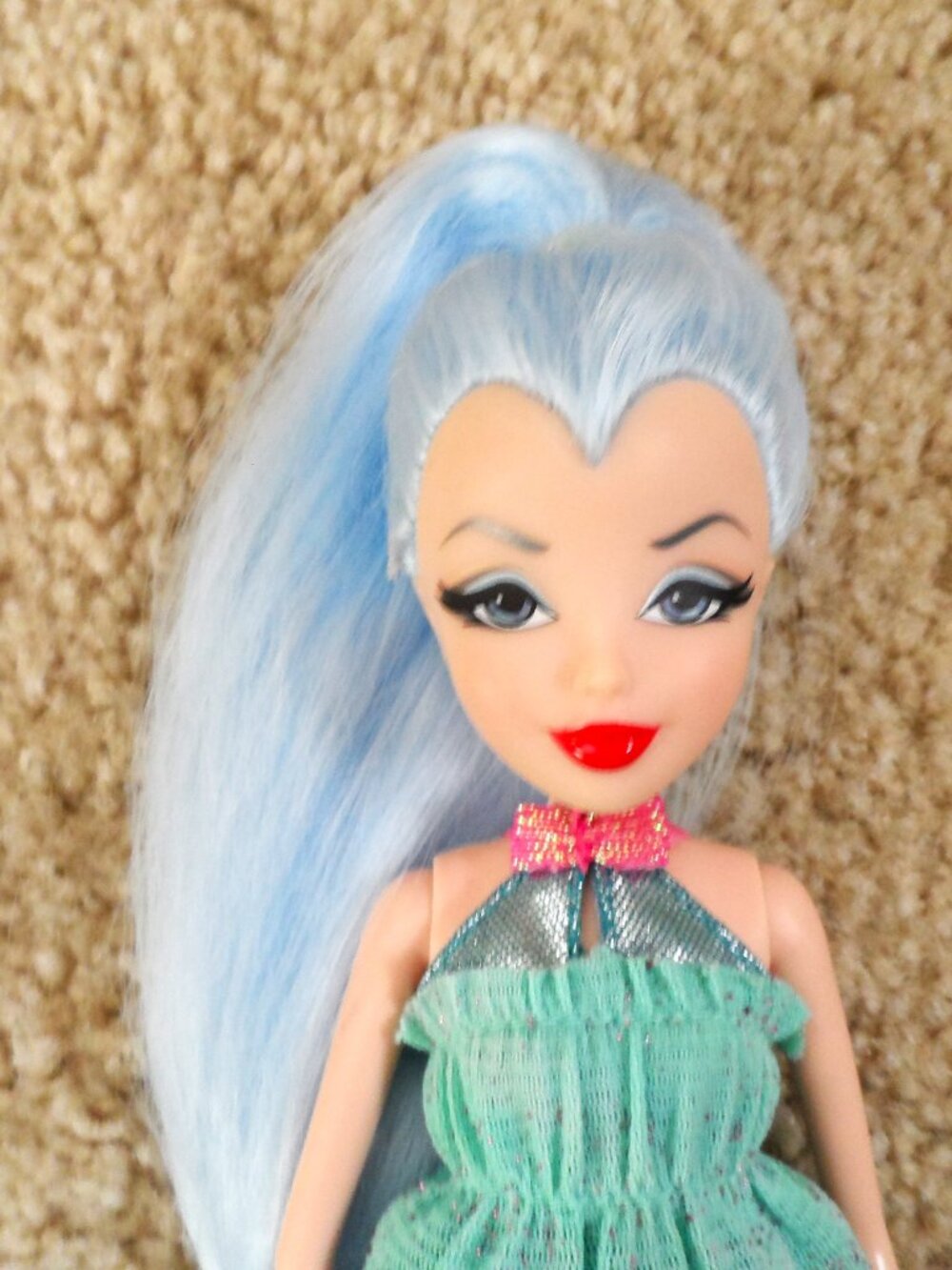 Winx Club Fairy doll Icy Blue Hair Good Evil 2012